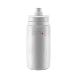 Bidon Elite FLY TEX White/Grey Logo 550ml