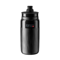 Bidon Elite FLY TEX Black/Grey Logo 550ml