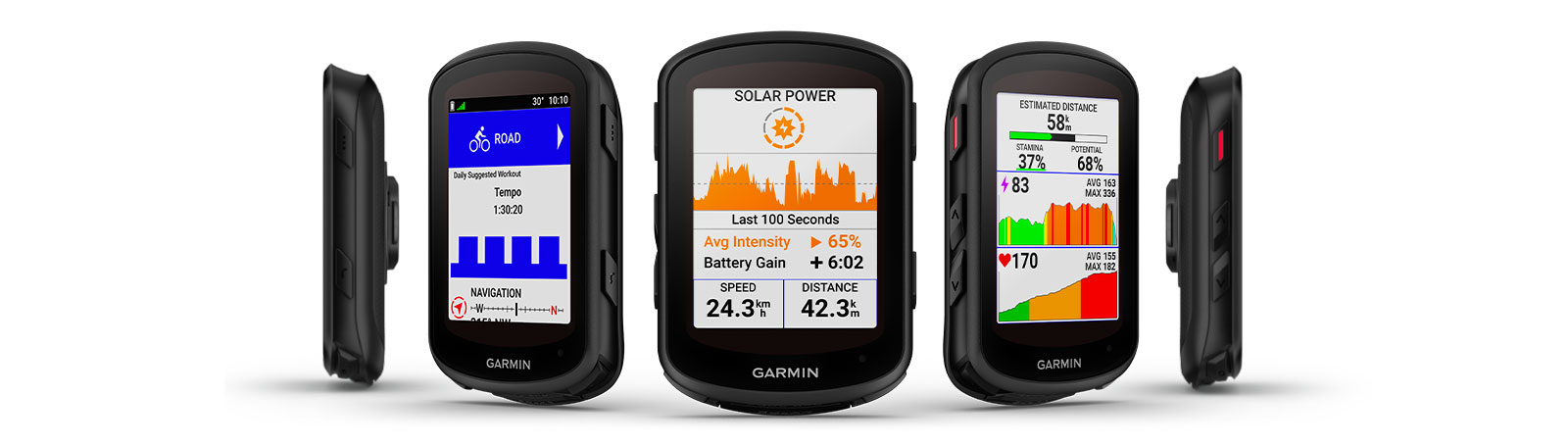 Garmin Edge 840 Solar - licznik rowerowy GPS z panelem słonecznym
