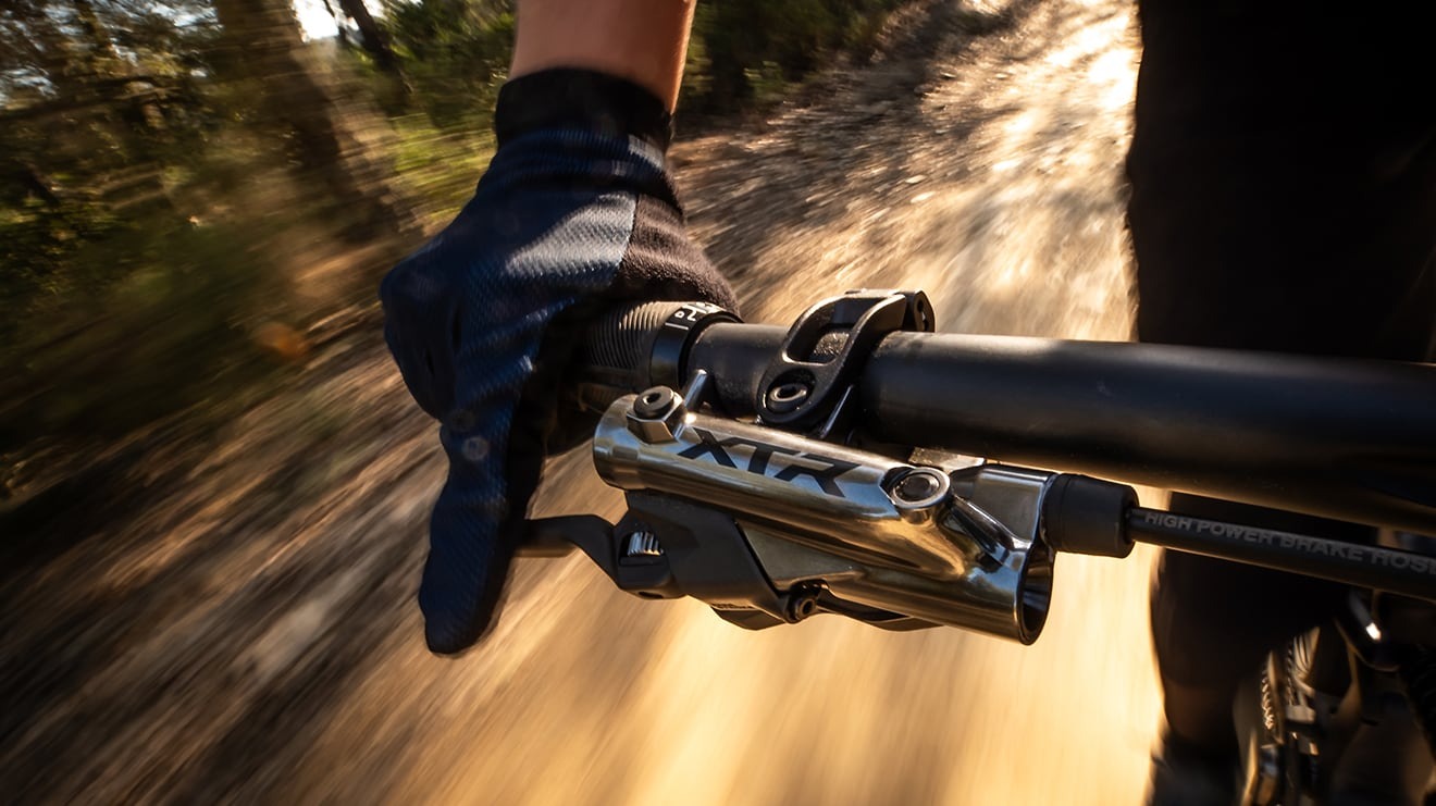 Detal grupy SHIMANO XTR Di2